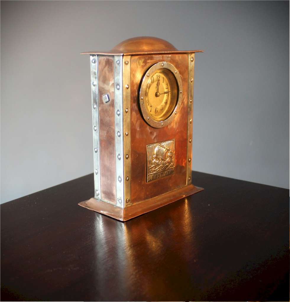 Arts and Crafts mantle clock