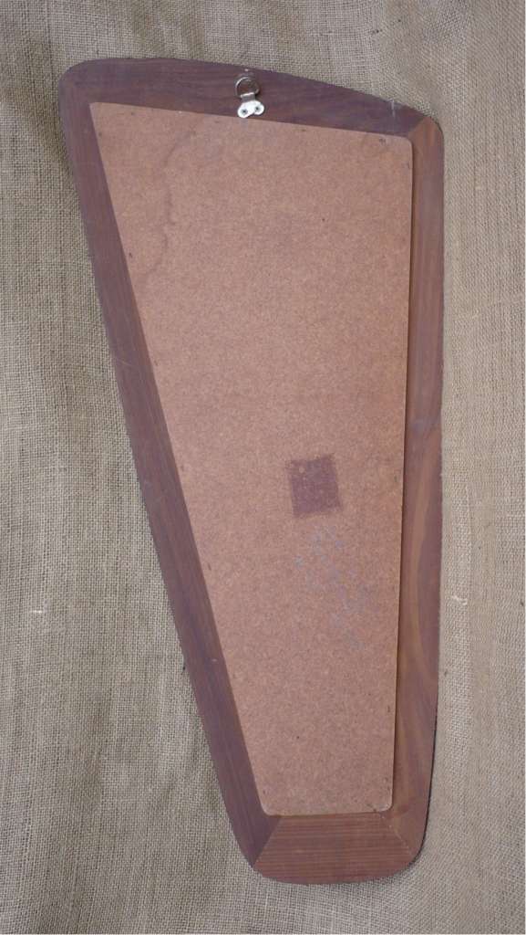 Mid-Century Modern teak wall mirror | | Art Furniture