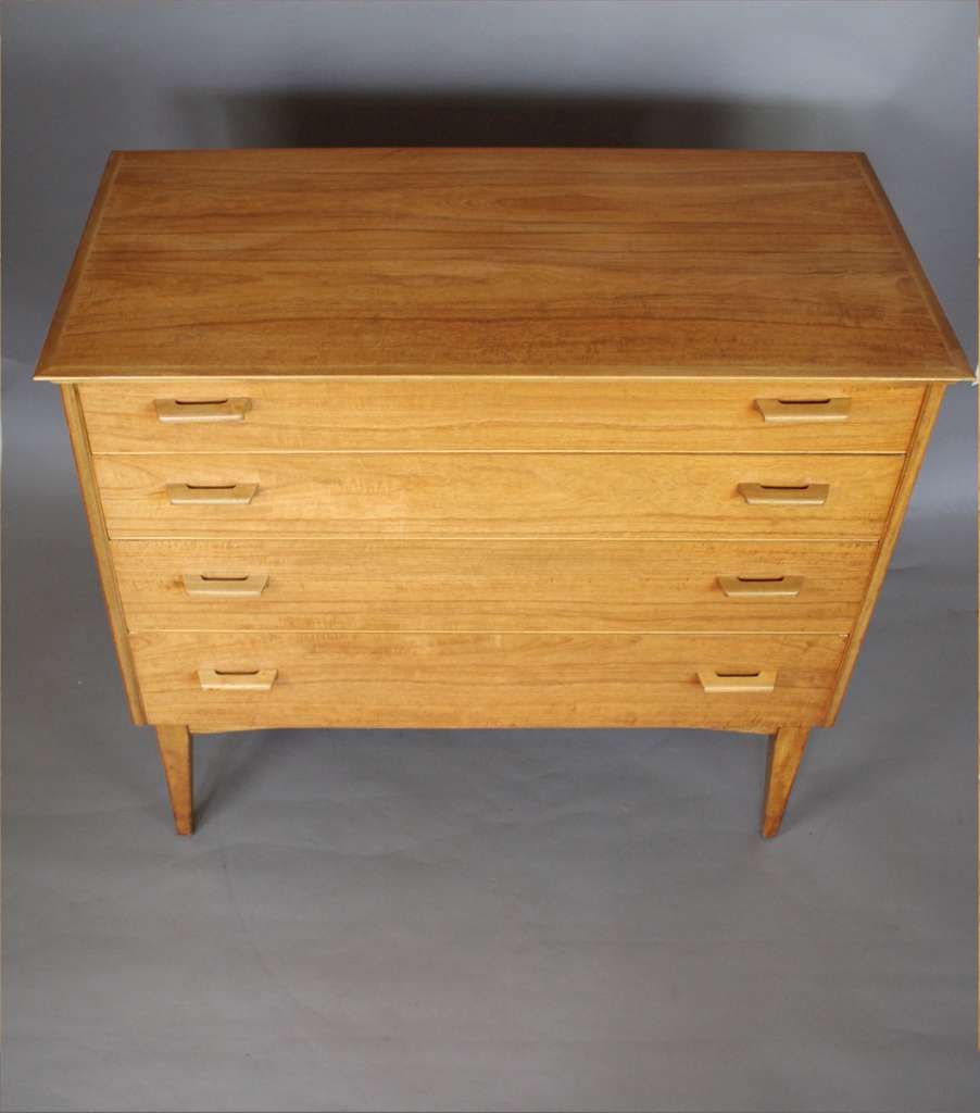 Vintage midcentury chest of drawers by Alfred Cox Art Furniture