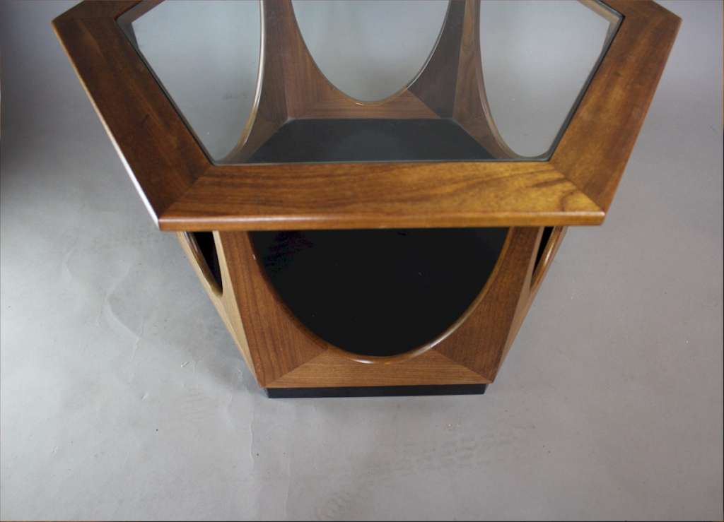 G Plan mid century teak hexagonal coffee table Art Furniture