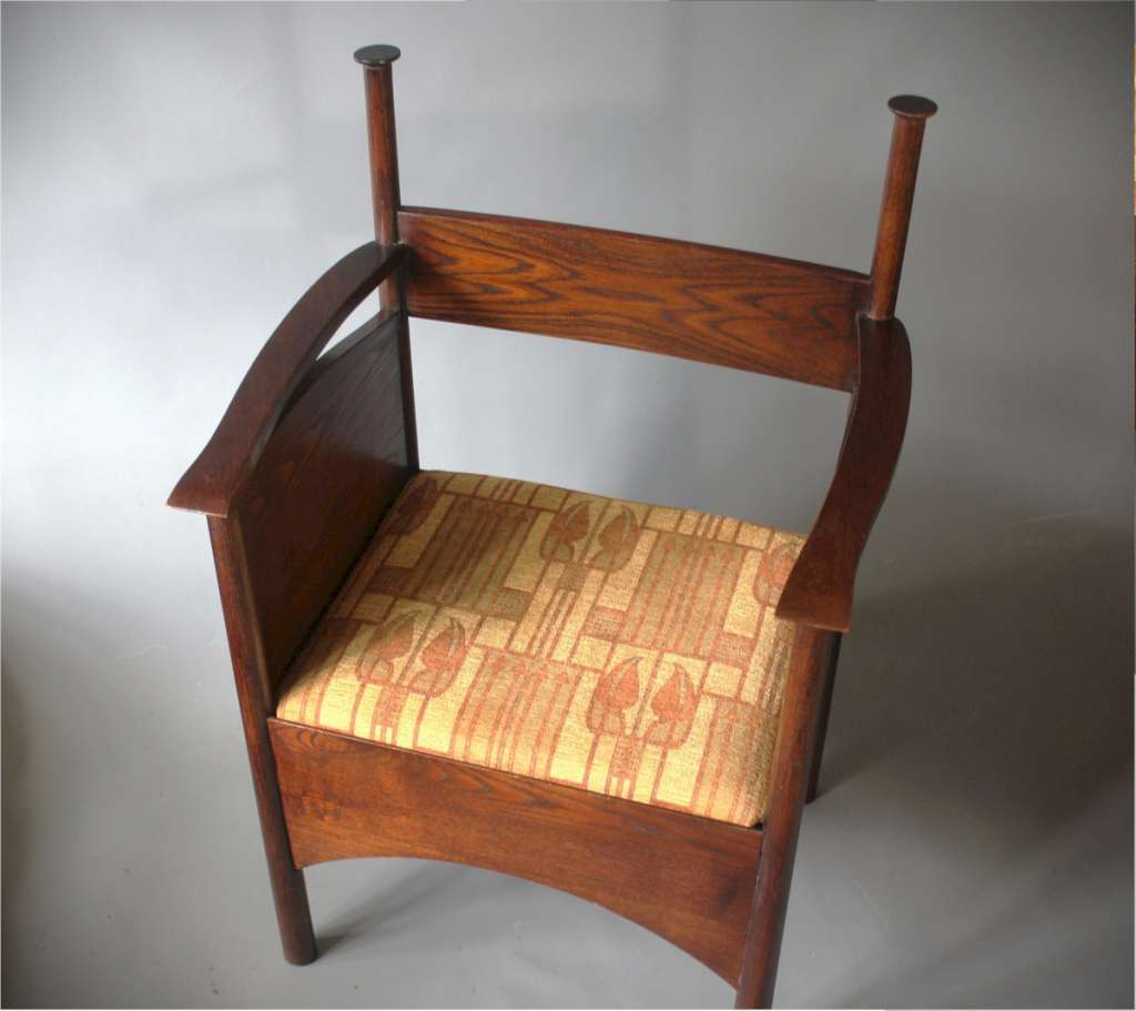 Charles Rennie Mackintosh style armchair