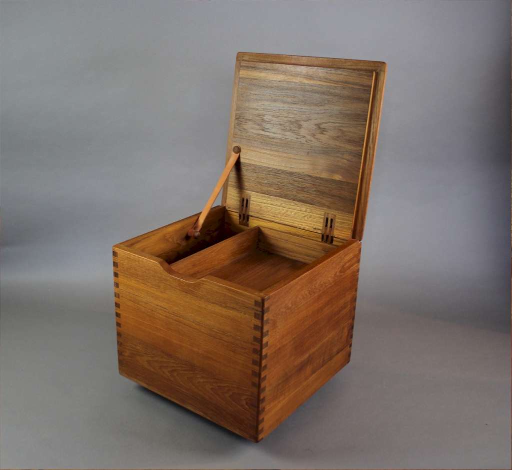 Danish teak mid century storage box by Salin Mobler | Sold | Art Furniture