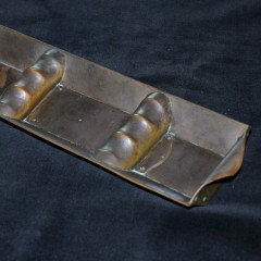 Arts and Crafts copper pen tray