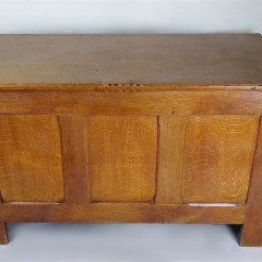 Cotswols School blanket/marriage chest in oak
