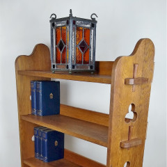Liberty & Co arts and crafts bookcase in oak