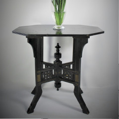 Aesthetic Movement octagonal side table