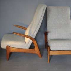 Rock 'N' Rest pair of Teak Armchairs By Gimson & Slater, 1960s