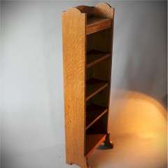 Arts and Crafts oak bookcase by Heals