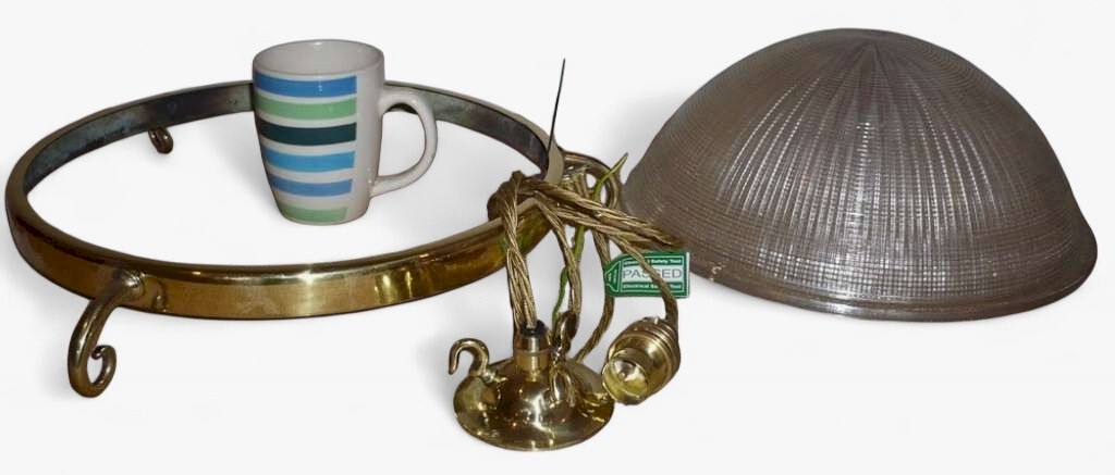 Holophane ceiling light