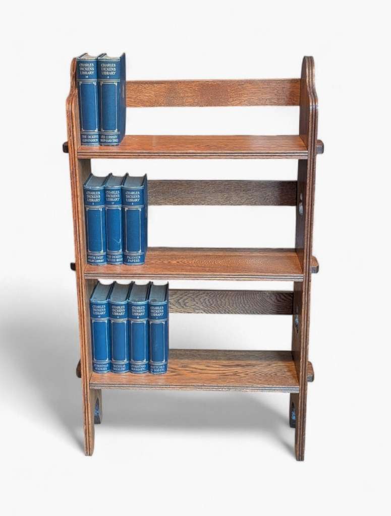  Liberty Sedley arts and crafts bookcase in oak