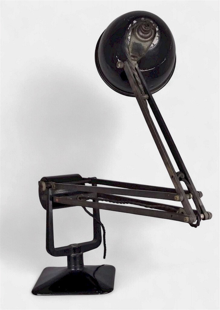 Hadrill and Horstmann anglepoise lamp in black