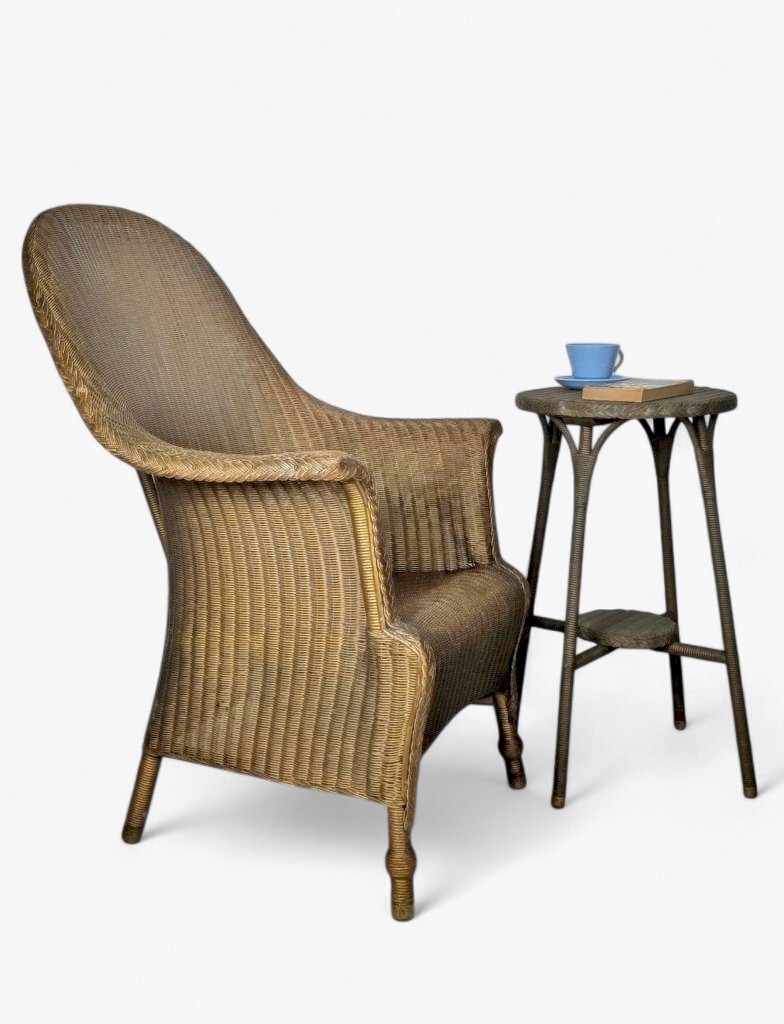 Lloyd Loom 1930's side table