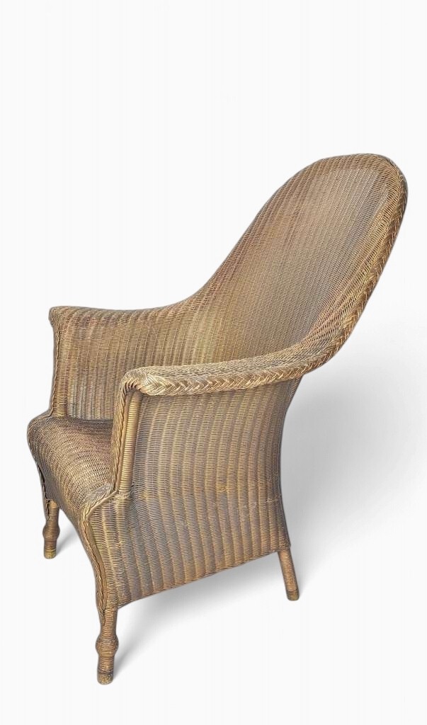 Large 1930's Lloyd Loom armchair