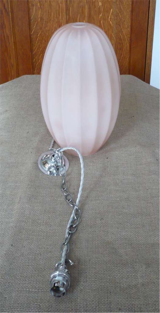 Art Deco glass ceiling light