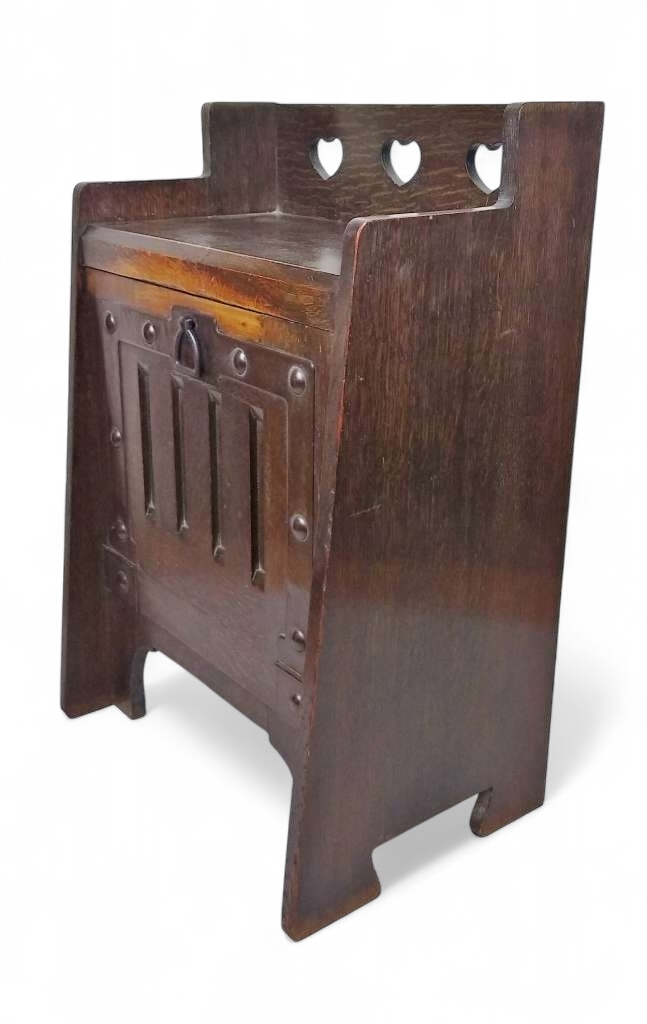 Liberty & co coal/log box iron strap hinges