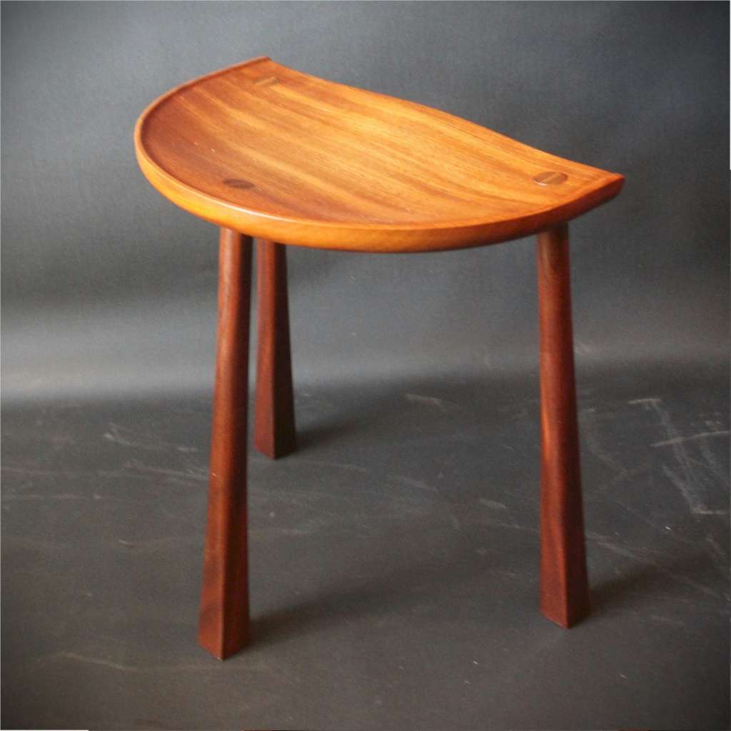 Well crafted three legged stool