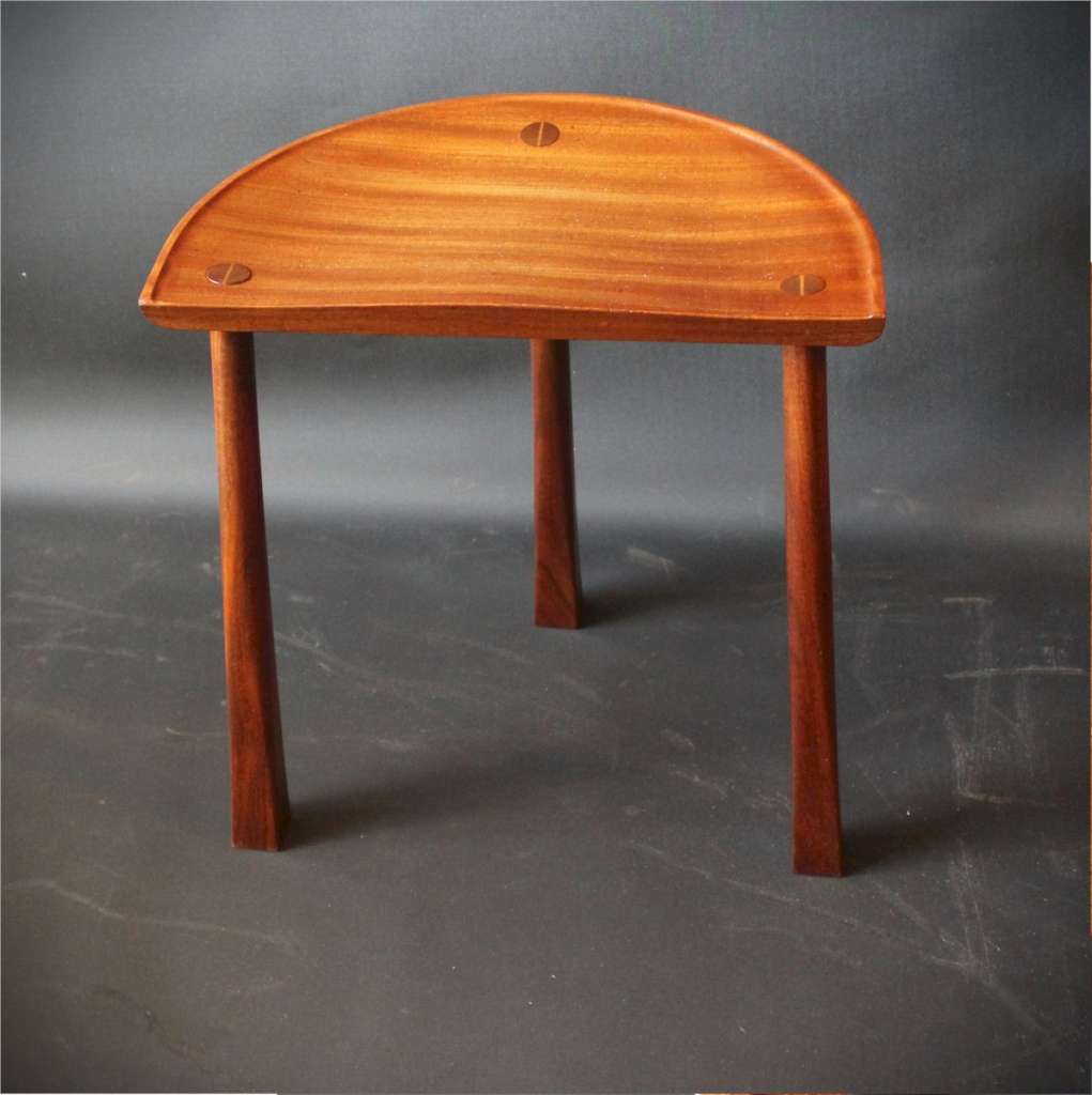 Well crafted three legged stool