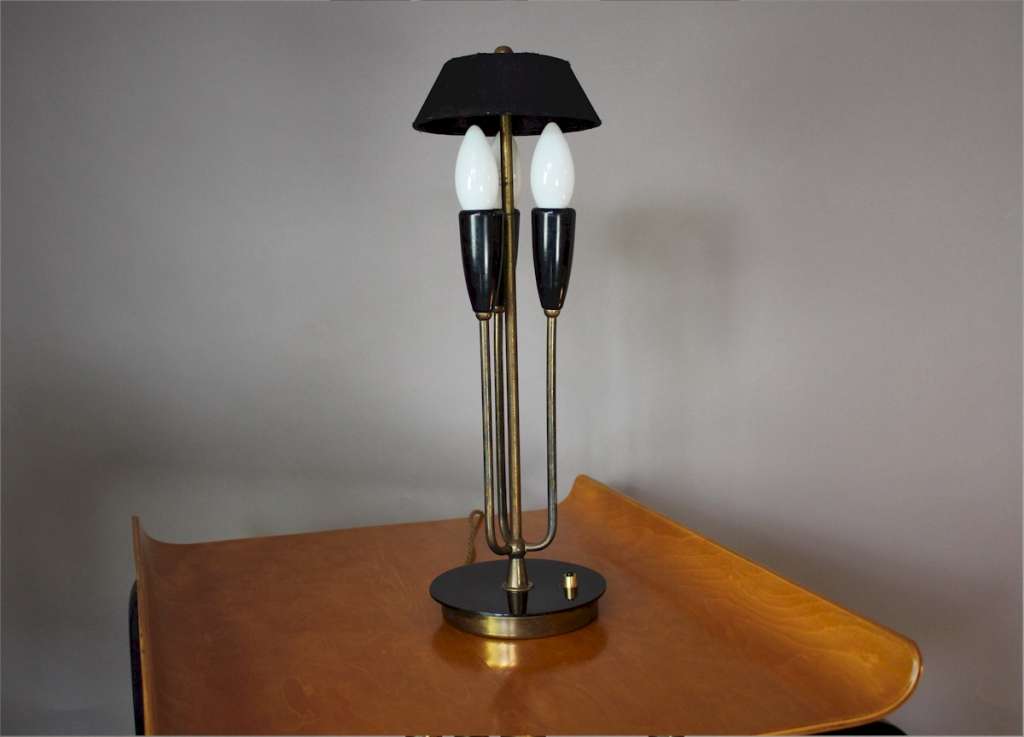 Stylish 1950's table lamp