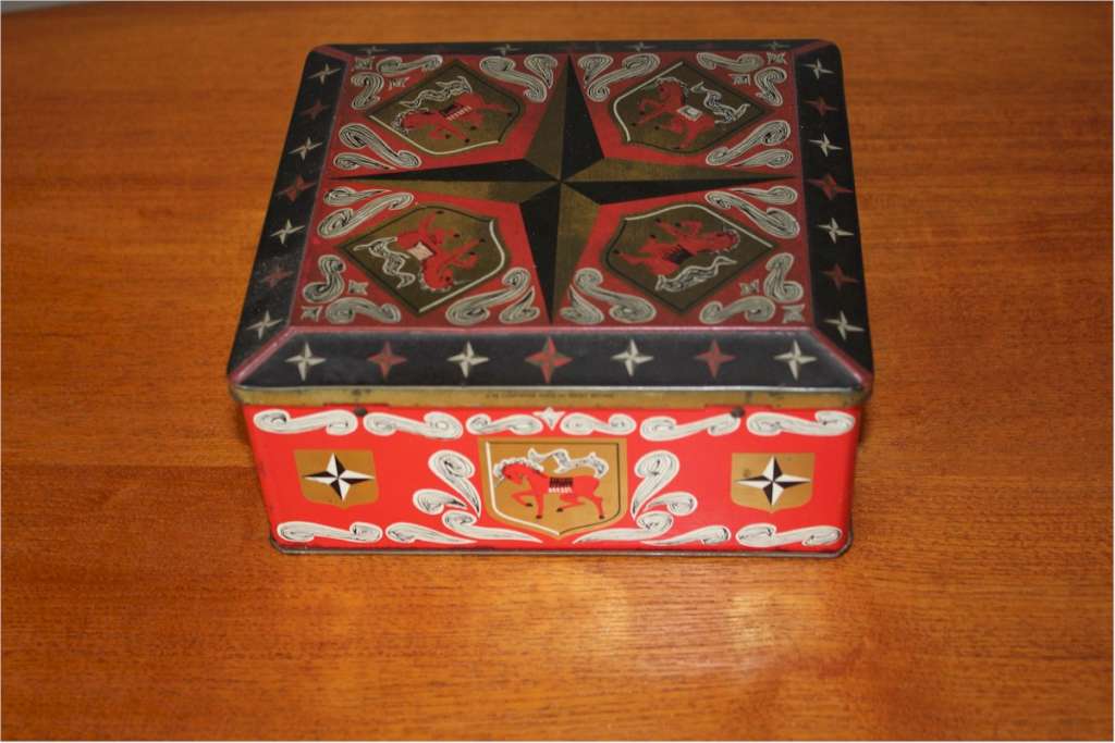 1950's tin box
