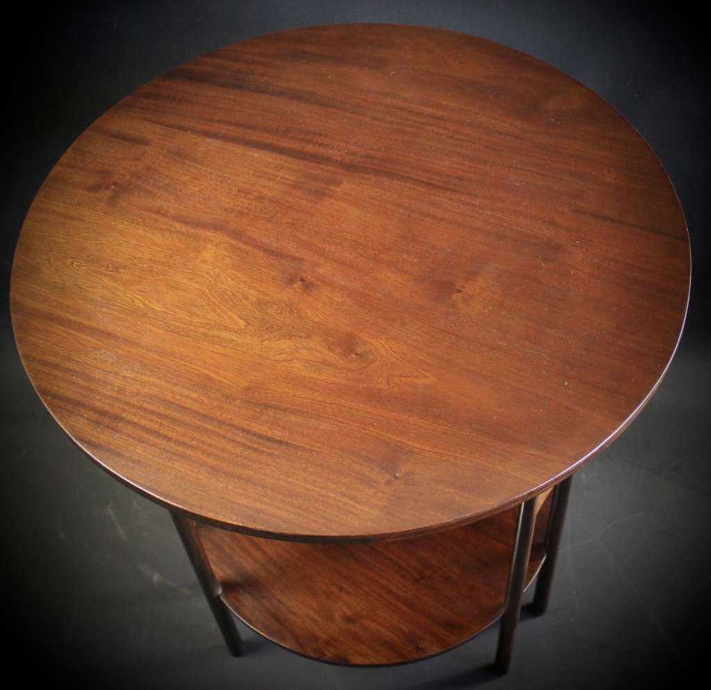 Arts and Crafts circular occasional table