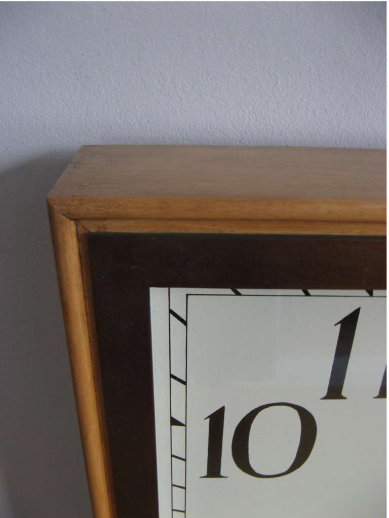 Large Art Deco wall clock Art Deco Objects Art Furniture