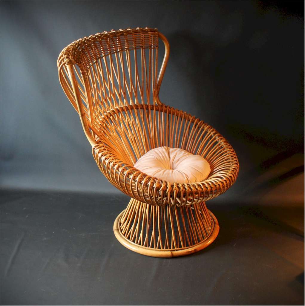 Franco Albini Wicker Armchair