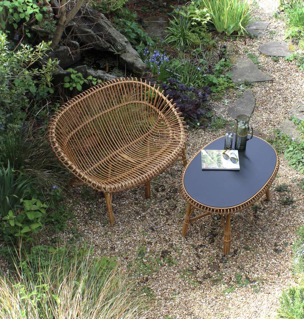 Franco Albini Wicker coffee table