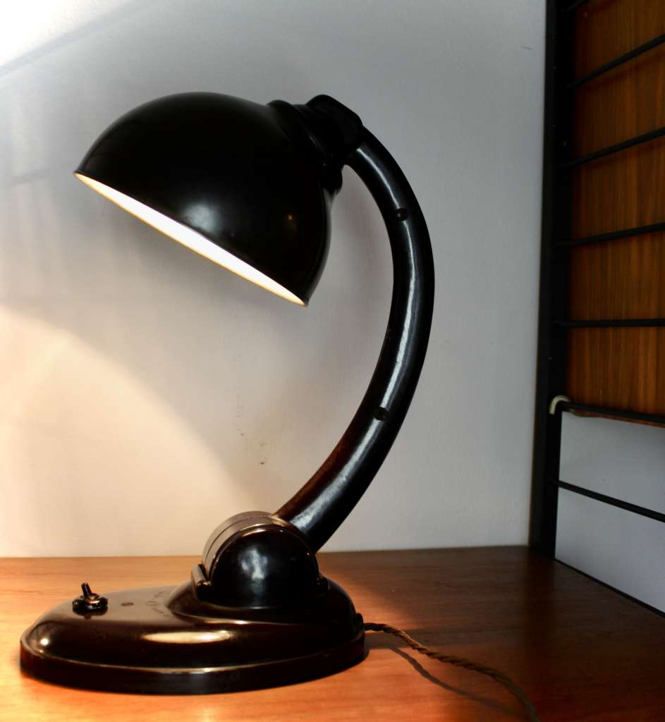 Desk lamp designed by Erik Kirkman Cole in the 1930s