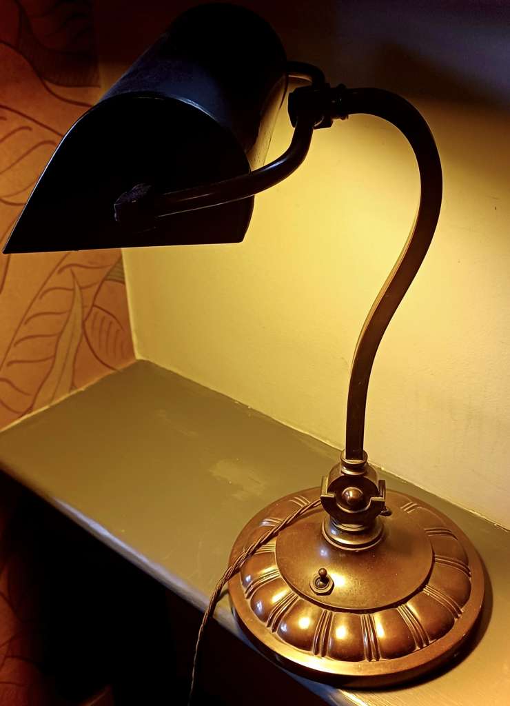 Bankers Lamp circa 1920's