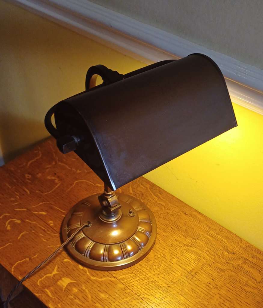 Bankers Lamp circa 1920's