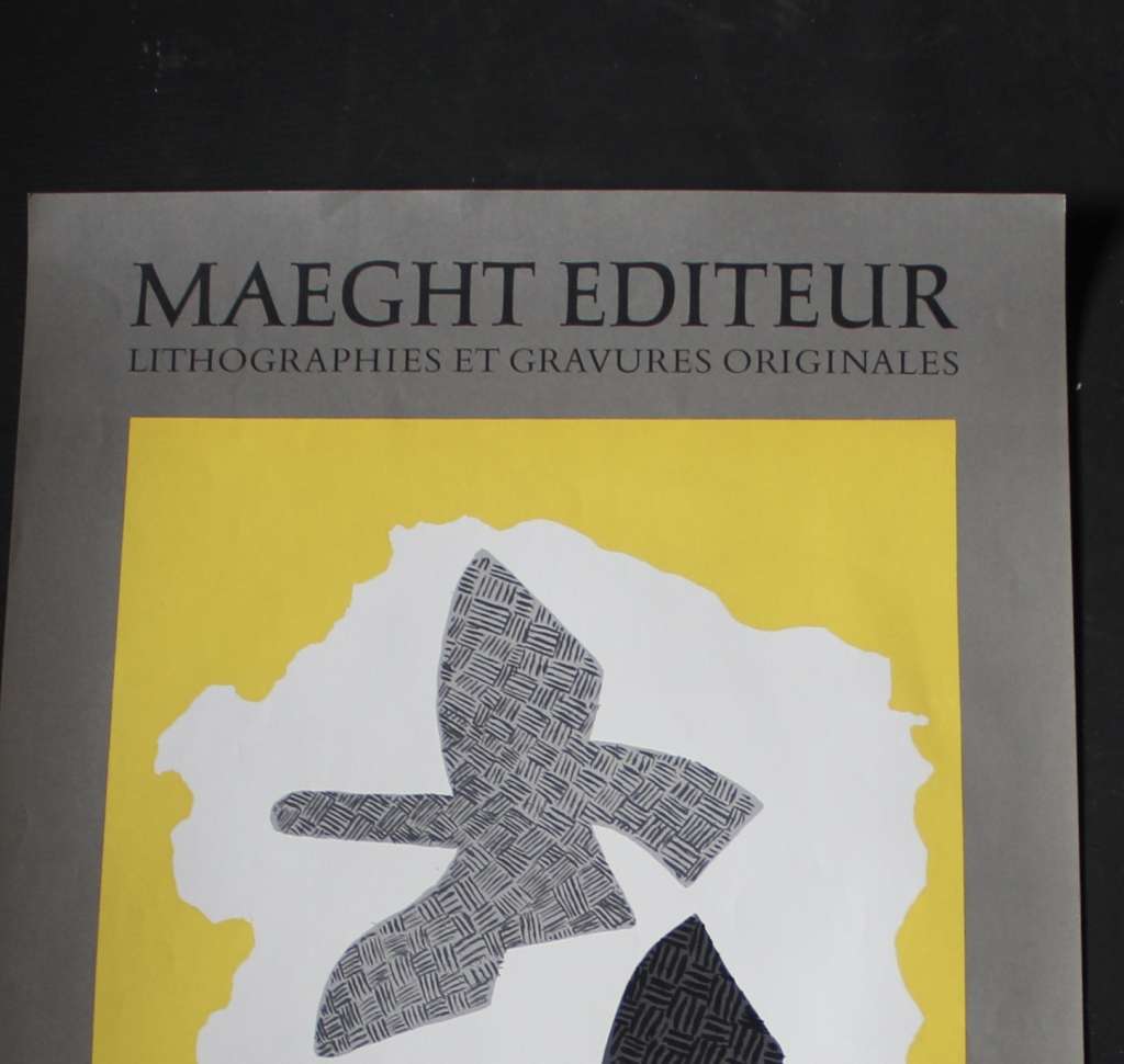 George Braque poster for Galerie Maeght Zurich