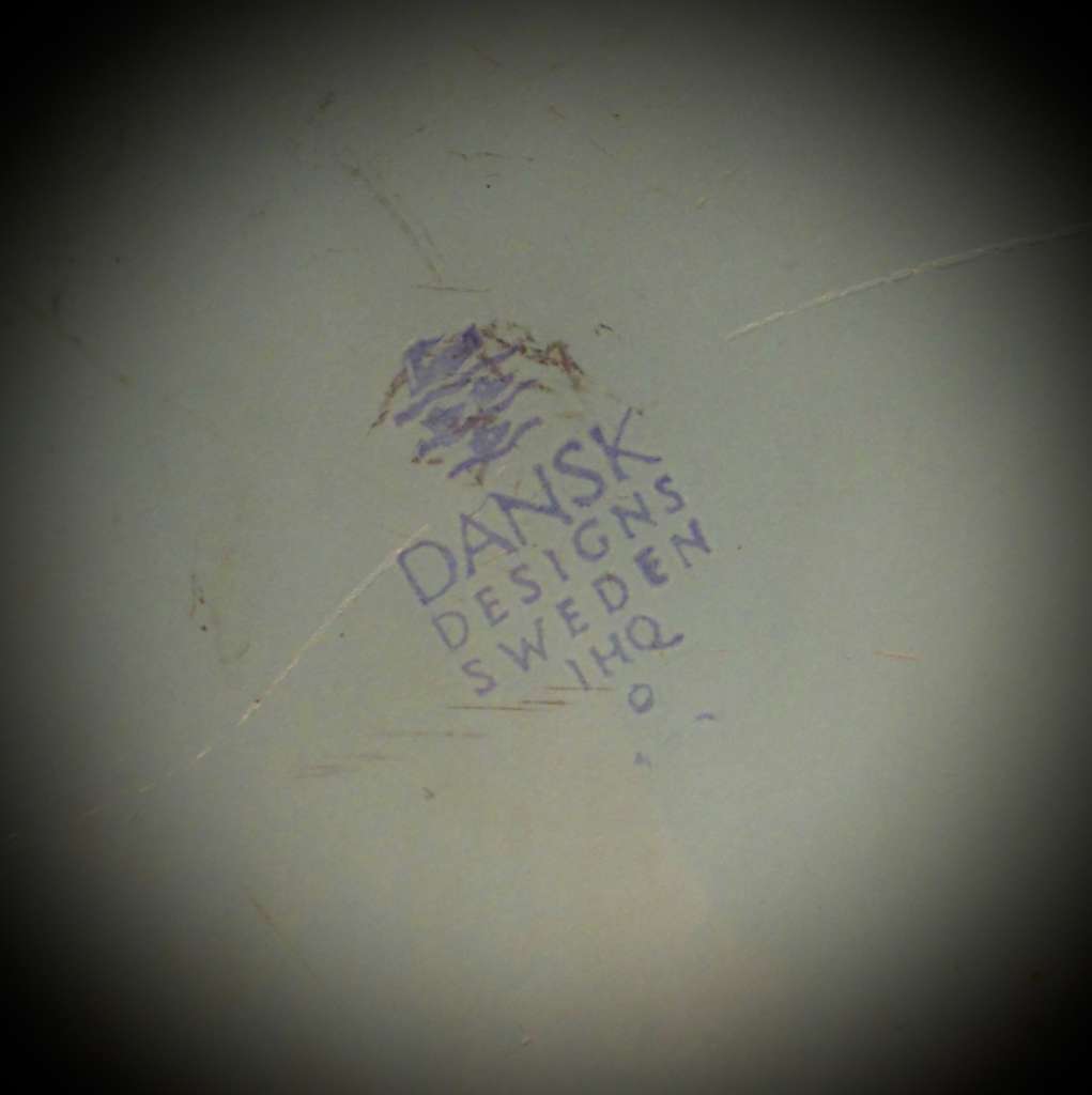 Dansk Kobenstyle Turquoise Enameled Dutch Oven Pot