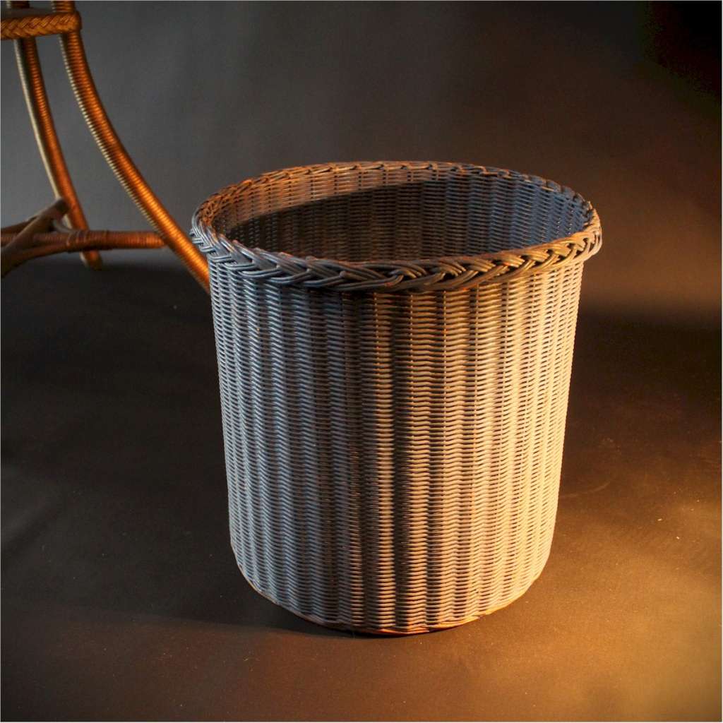 Lloyd Loom waste paper basket