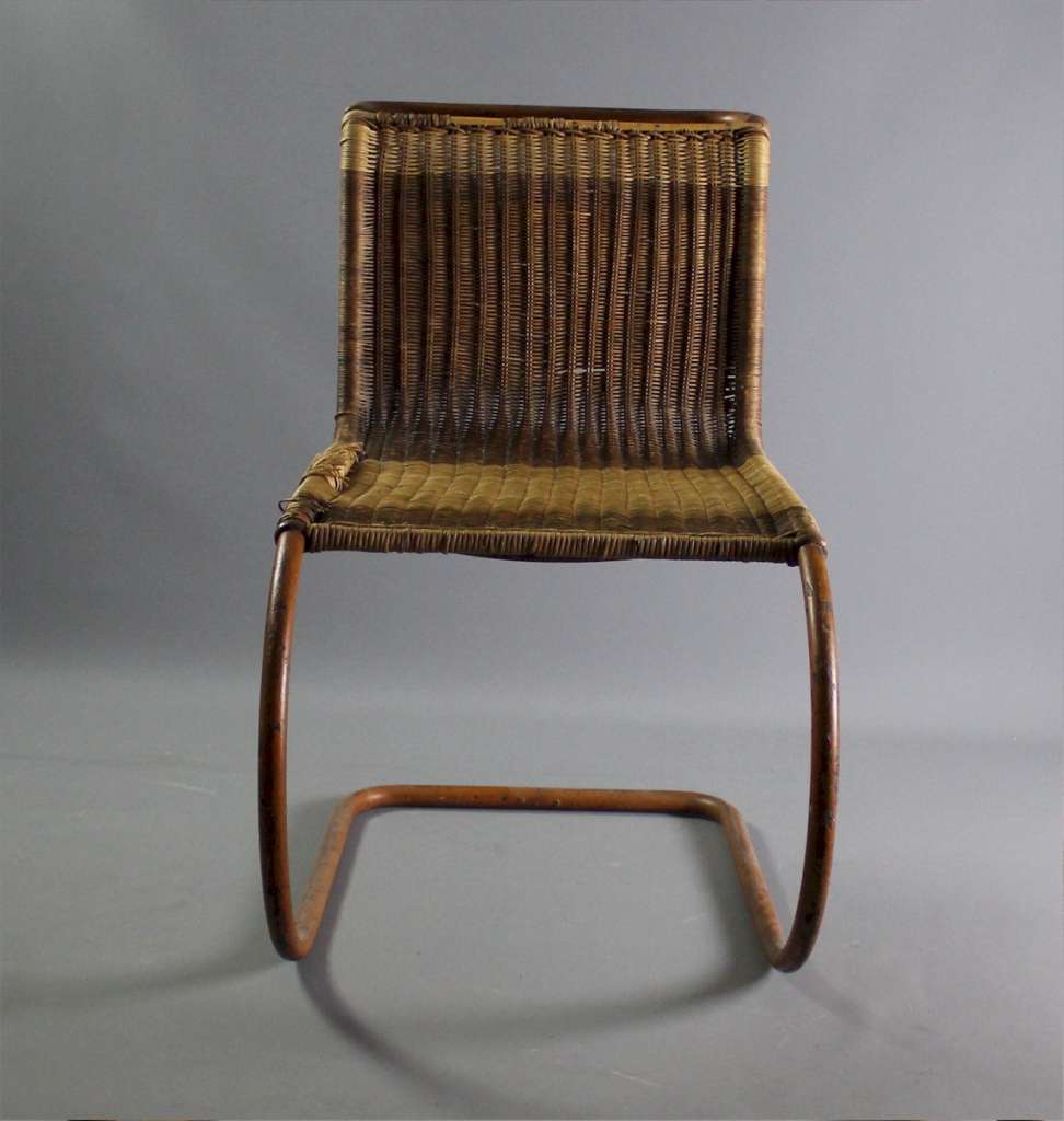 Early rare Mies Van Der Rohe MR10 chair