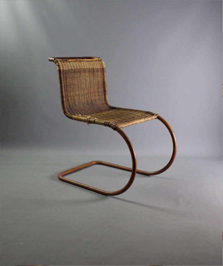 Early rare Mies Van Der Rohe MR10 chair