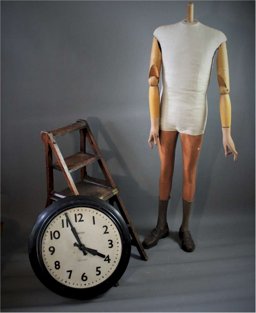 Large Smiths Sectric Industrial wall clock metal