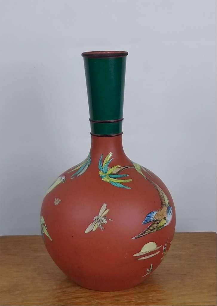 Aesthetic Movement vase by Ridgways