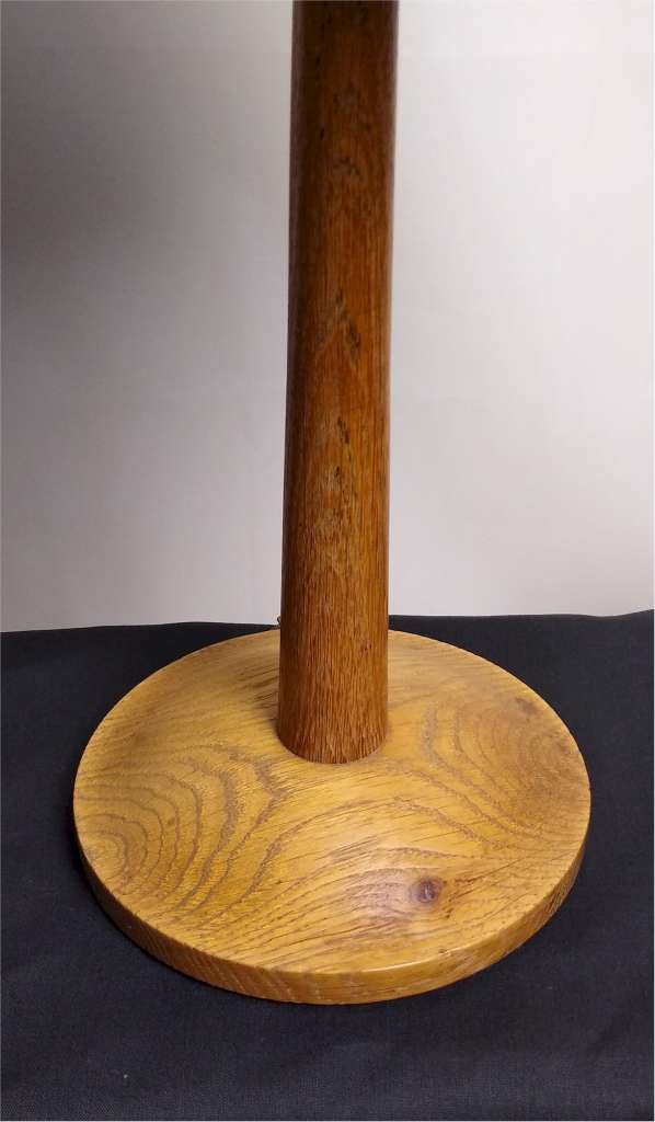 Weathered oak table lamp attb Heals