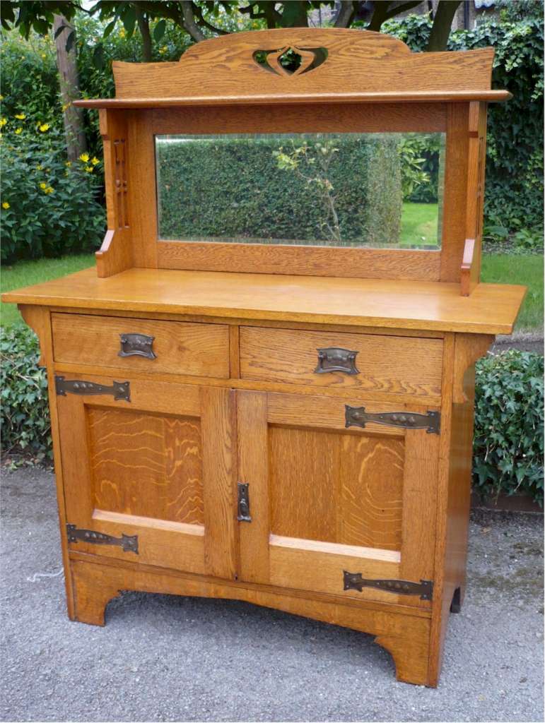 Arts and crafts sideboard by Maple & Co Sold Art Furniture