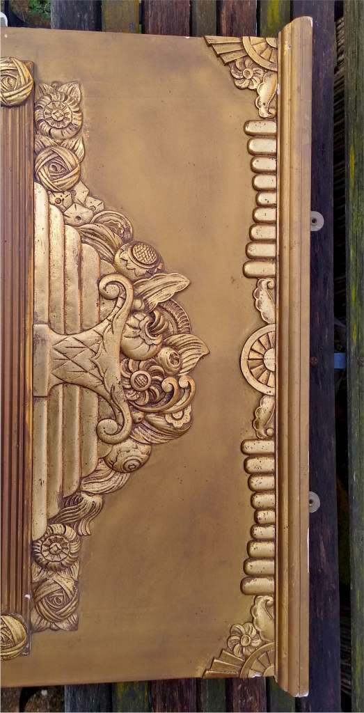 Large 1920's Art Deco mirror probably French