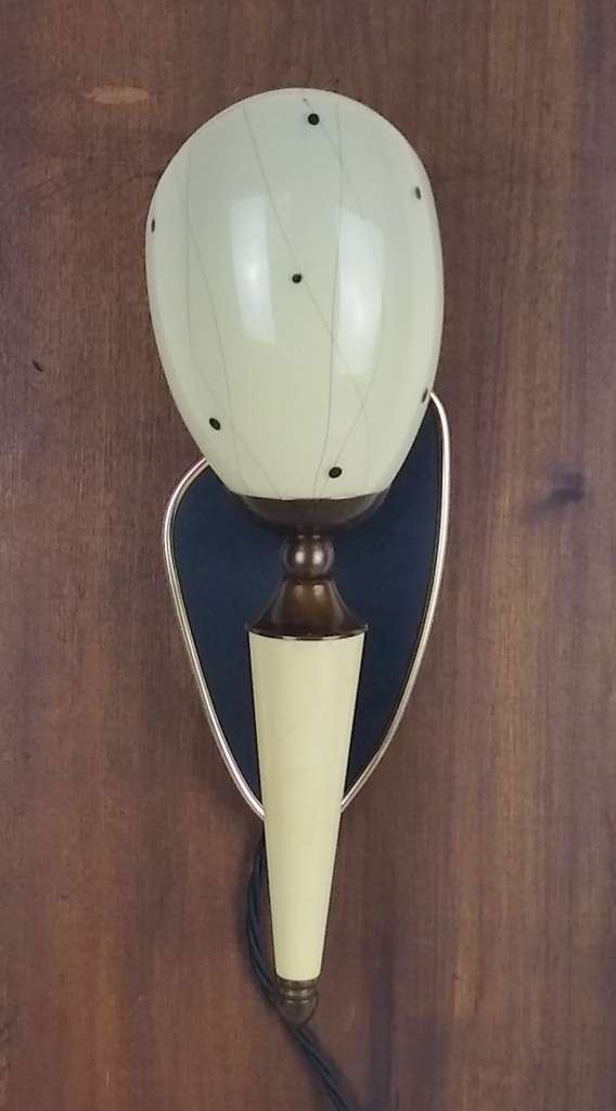 Very stylish Mid Century wall light polka dot
