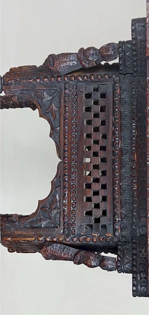 Anglo Indian 19thC hardwood occasional table