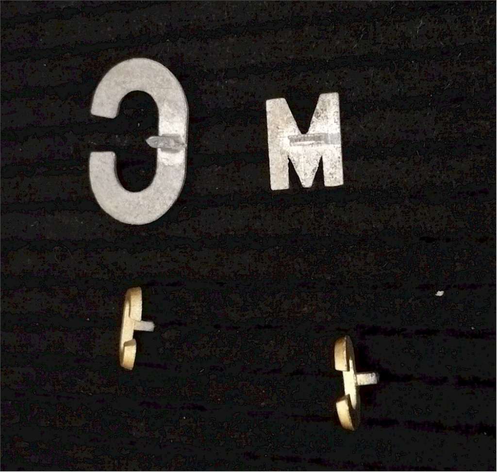 Mahogany notice board with moveable letters