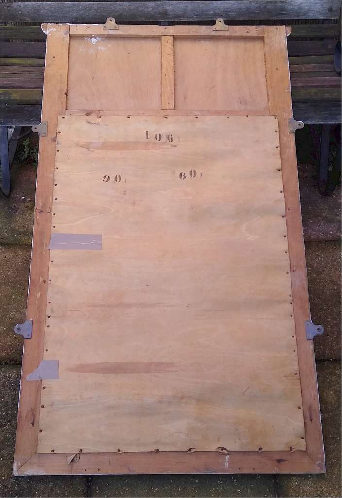 Large 1920's Art Deco mirror probably French