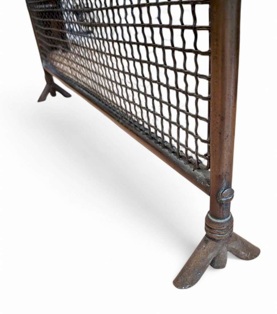 Victorian spark / fire guard poss Benham & Froud