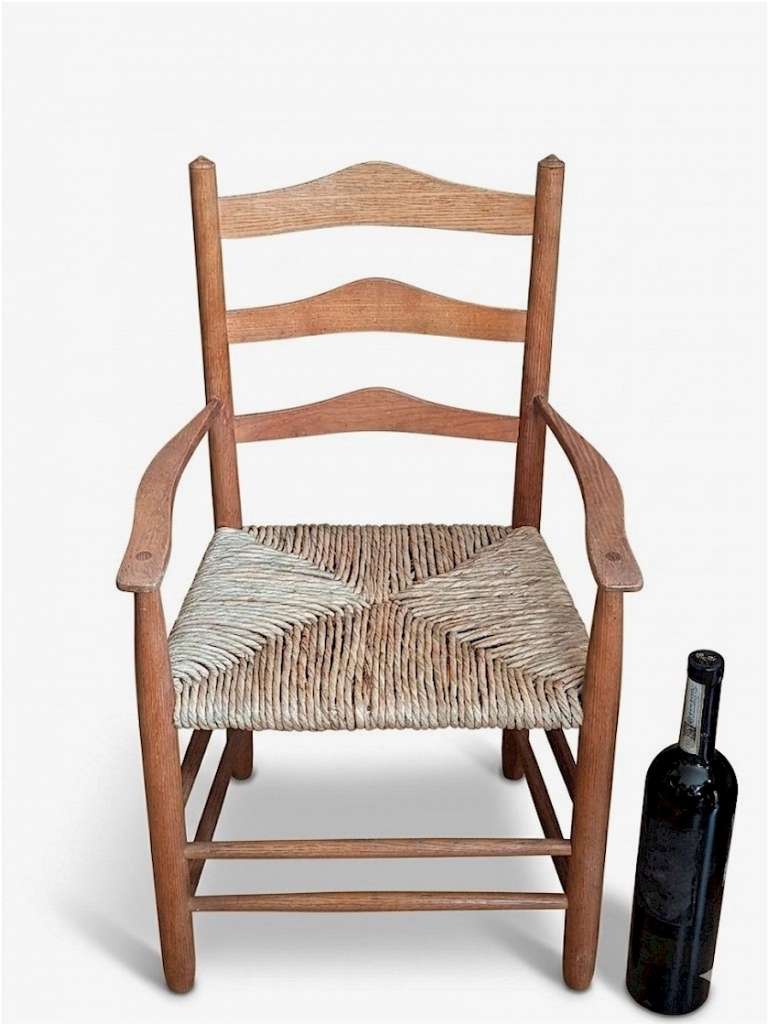 Cotswold School childs chair by Neville Neal , oak