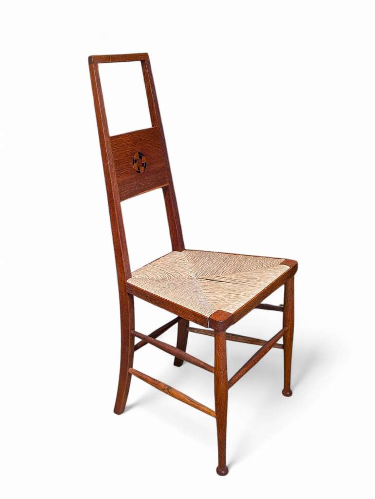 Arts and crafts Scottish School high back chair