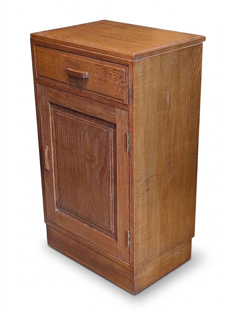 Cotswold School bedside cabinet in oak
