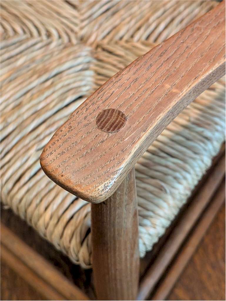 Cotswold School childs chair by Neville Neal , oak