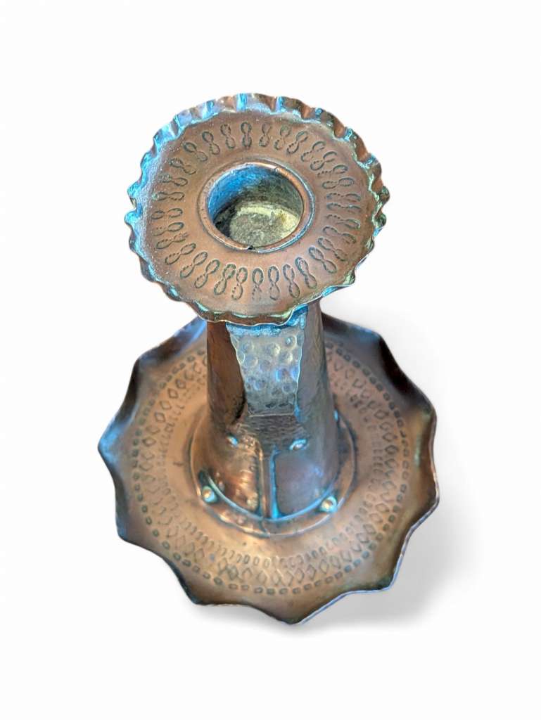 Arts and crafts candlestick Pool of Hayle